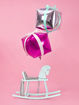 Picture of FOIL BALLOON CUBIC SILVER
